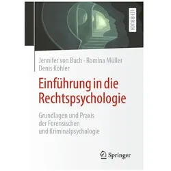 Einführung in die Rechtspsychologie, Fachbücher von Denis Köhler, Jennifer von Buch, Romina Müller