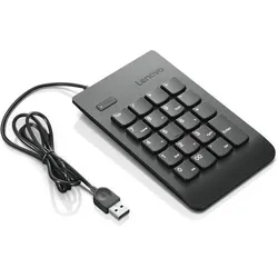 Lenovo Numeric Keypad Gen II (Nummernblock, Kabelgebunden), Tastatur, Schwarz