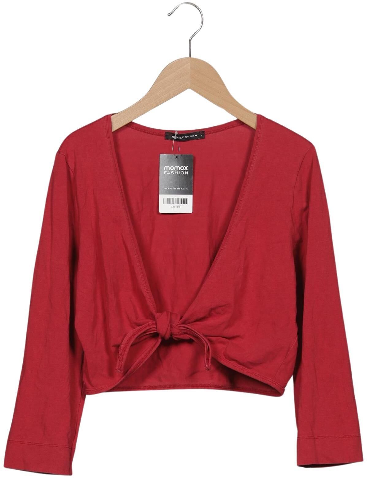 Expresso Damen Strickjacke, Rot, Gr. L, kein / Etikett - Second Hand
