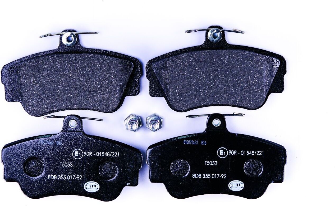 HELLA 8DB 355 017-921 Brake pad set