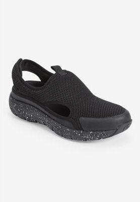 Women's The Cheren Trail Sneaker by Comfortview in Black (Size 10 M)