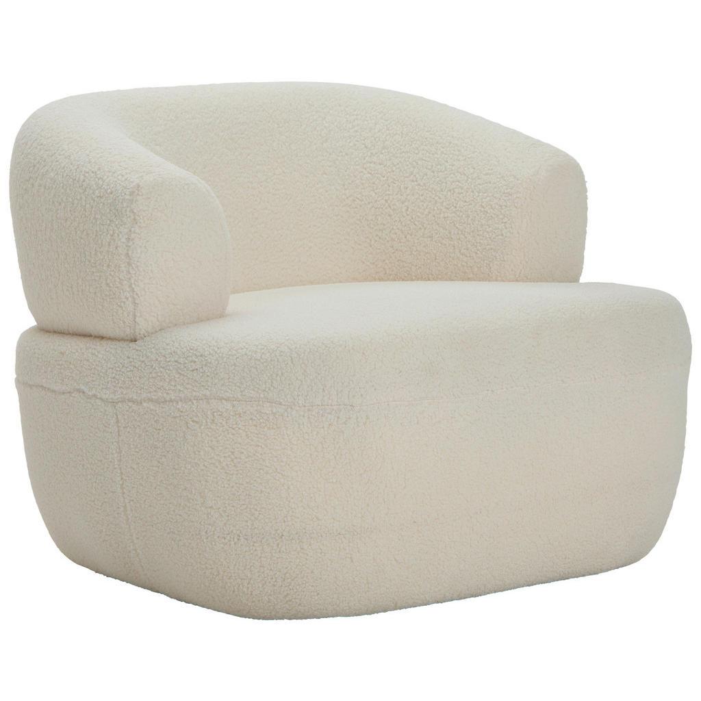 Carryhome Sessel , Creme , Textil , 82x64x80 cm , Wohnzimmer, Sessel, Sessel