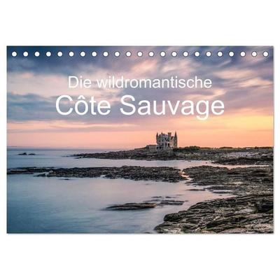 Die wildromantische Côte Sauvage (Tischkalender 2027 DIN A5 quer), CALVENDO Monatskalender
