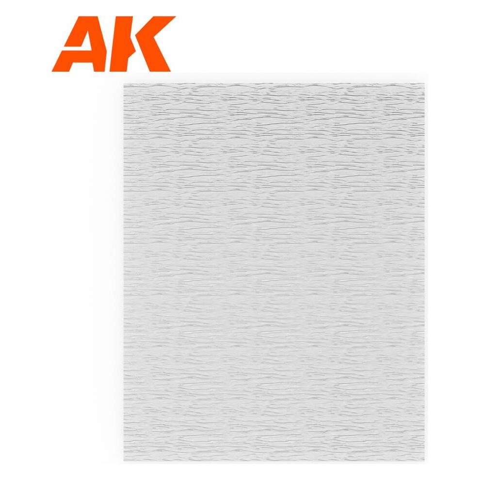 AK Interactive Water Sheet Transparent Running Water 245 x 195mm (AK6584)