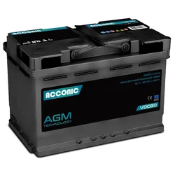 ACCONIC VDC80 Deep Cycle AGM 80Ah Batterie