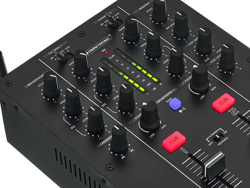 Omnitronic PM-202F nero opaco