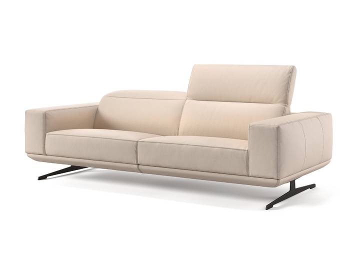 Designer Leder 3-Sitzer Couch MERANO Lounge Sofa Designcouch