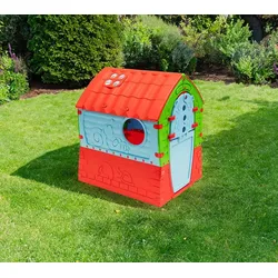 Westmann Kunststoff Spielhaus Mond | Bunt | 90x95x110 cm - Bunt