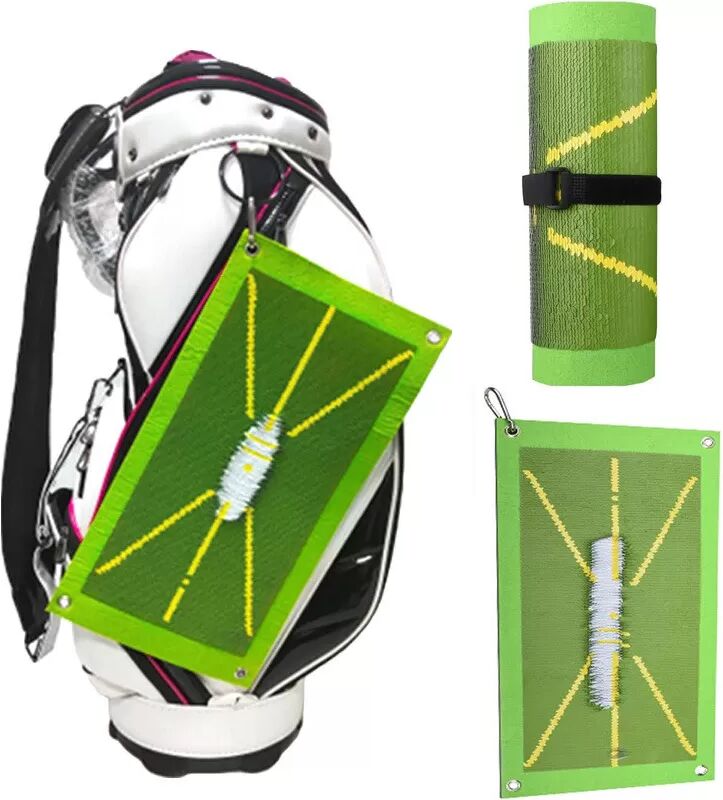 INF Golf-Trainingsmatte / Golfschwung-Übungsmatte 25x50 cm