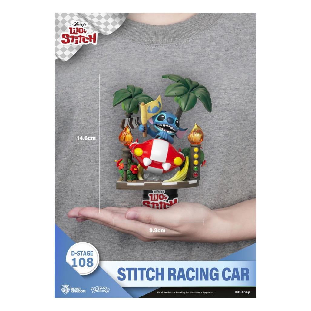 Beast Kingdom Lilo & Stitch: Stitch im Rennauto (24398317)