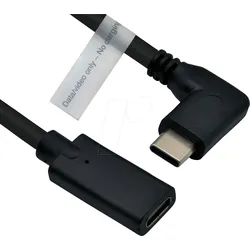 ROLINE 11045496 - USB-C Stecker auf Buchse, DP Alt Mode, 4K 60Hz, 2 m