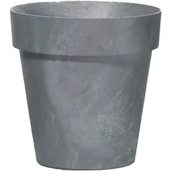 Prosperplast - CUBE BETON EFFECT 2,2L Topf - 17x17x15cm in der Farbe Marengo