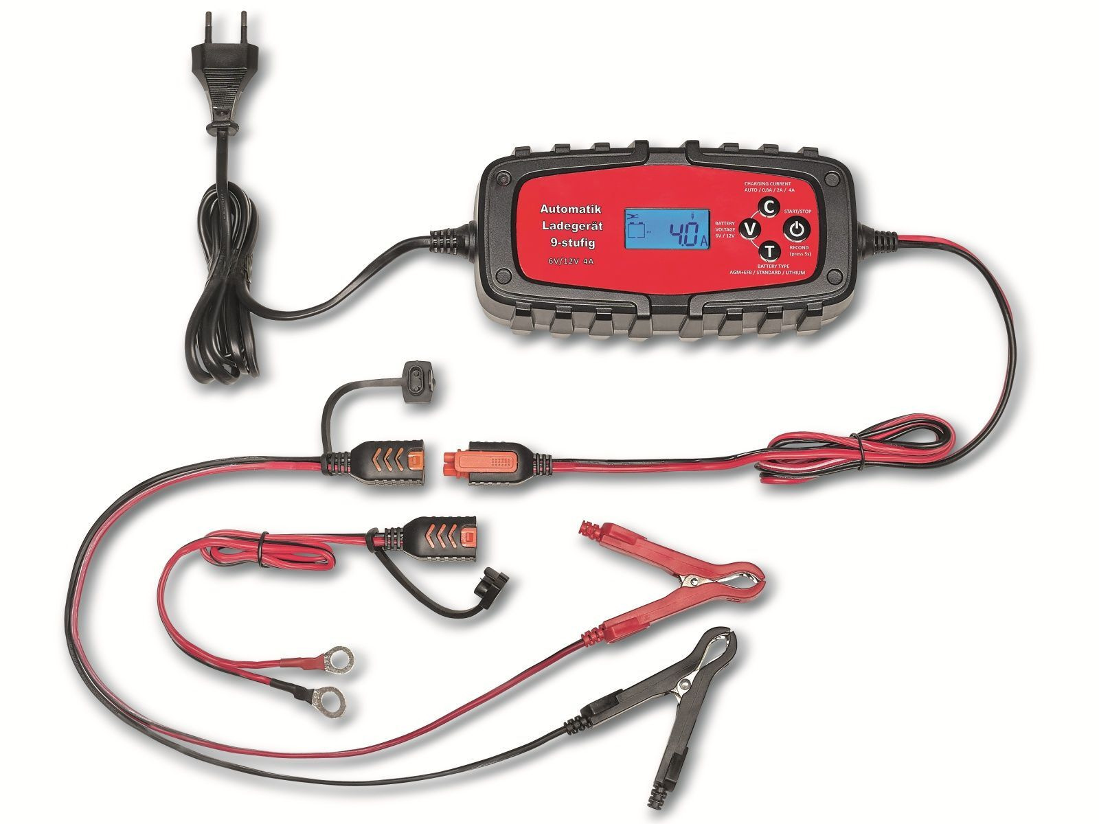 IWH Automatische lader 6 V / 12 V, 2 A / 4 A (075900)