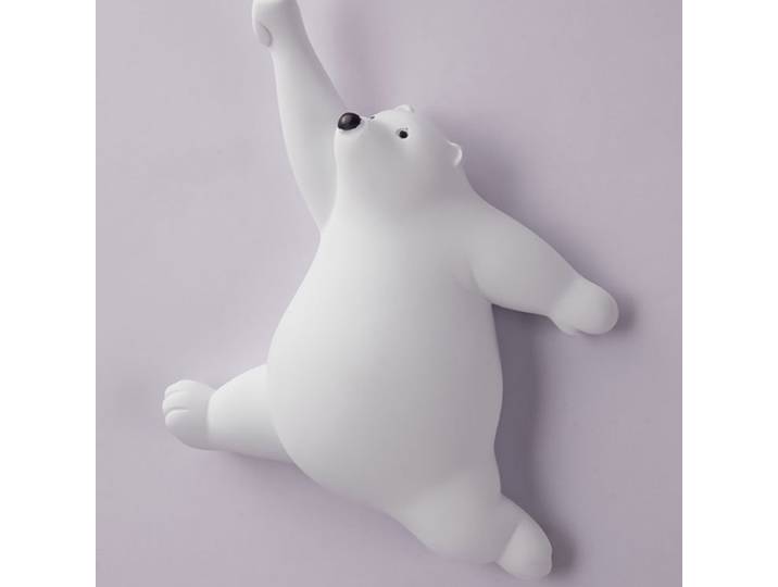 Lampe murale LED créative moderne en forme d'ours en peluche pour chambre d'enfant, bleu, blanc, rose, ambiance chaleureuse et confortable