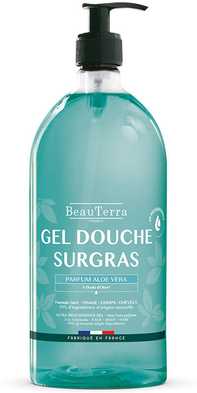 Beauterra Aloe Vera gel de ducha 1000 ml