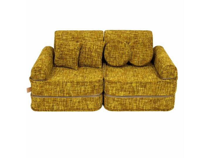 Canapé modulable enfant en tweed 10 pcs