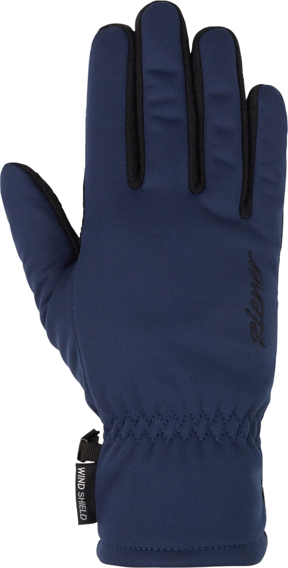 Multisporthandschuhe ZIENER "LIMPORT-Z JUNIOR", Kinder, Gr. 3,5, blau (schwarz navy), Materialmix, Handschuhe Multisporthandschuhe, warm, winddicht, wasserabweisend, atmungsaktiv, elastisch schwarz navy 3,5