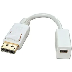 Lindy DisplayPort zu (DisplayPort), Video Adapter, Weiss
