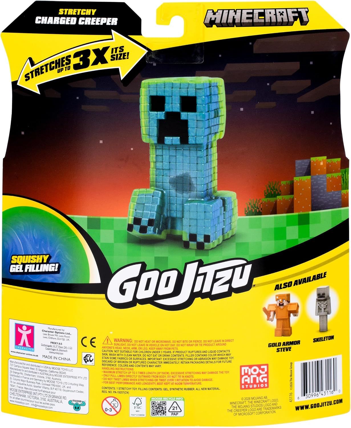Goo Jit Zu Minecraft S4 Blue Creeper