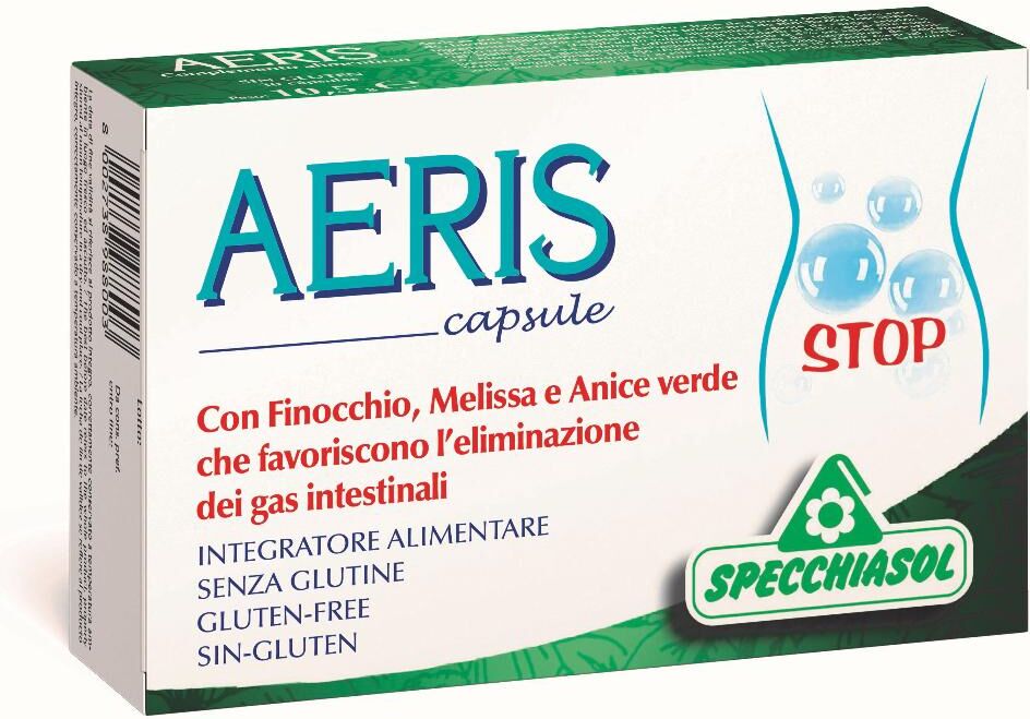 SPECCHIASOL Srl Specchiasol Linea Intestino Sano Aeris Integratore Alimentare 30 Capsule