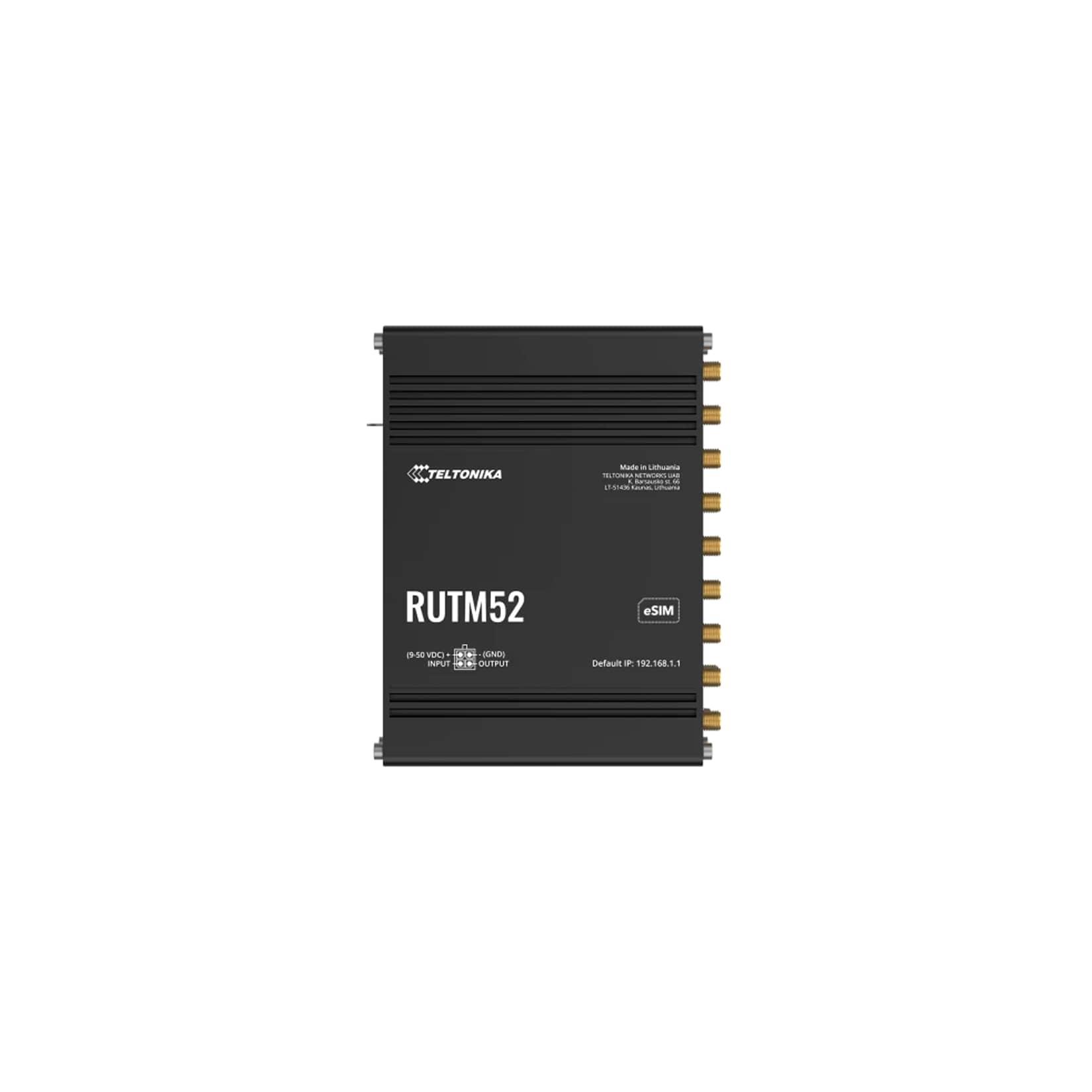 Teltonika RUTM52 5G Router Schwarz