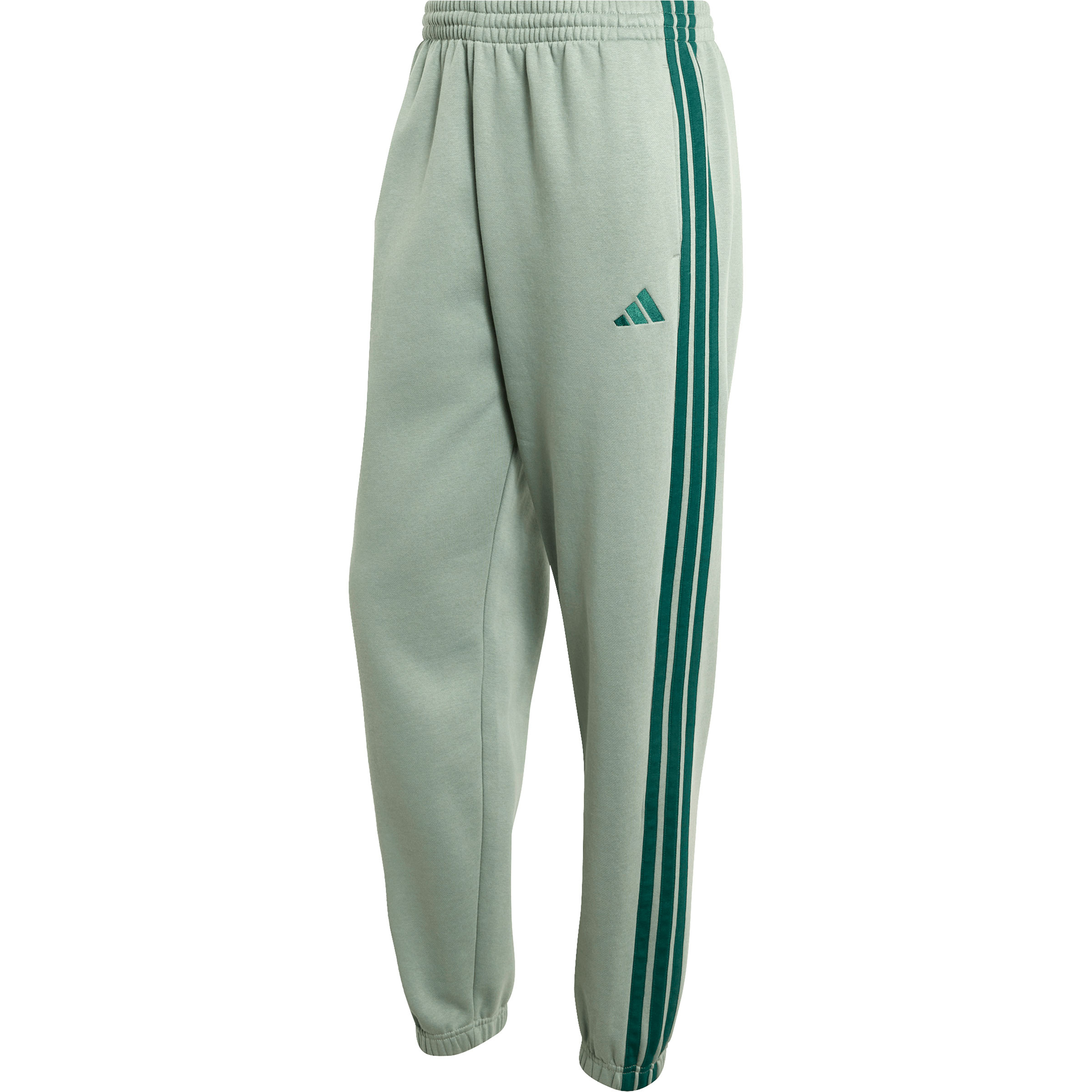 adidas 3 Stripes Hose Herren Yogahose gruen Größe XXL Training & Fitness Schnell trocknend