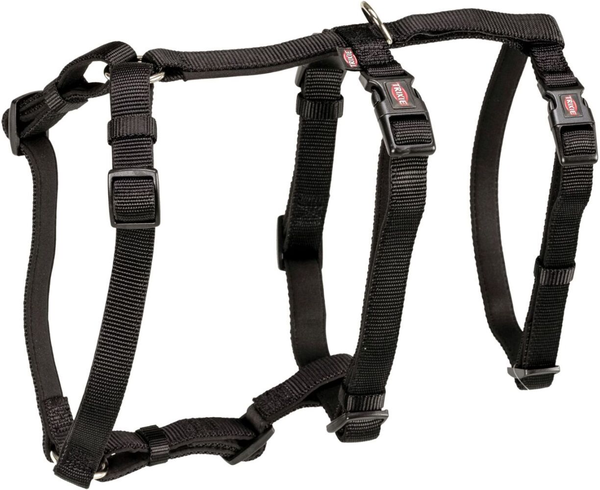 TRIXIE Panikgeschirr Stay, M–L: 50–75 cm / 20 mm, schwarz