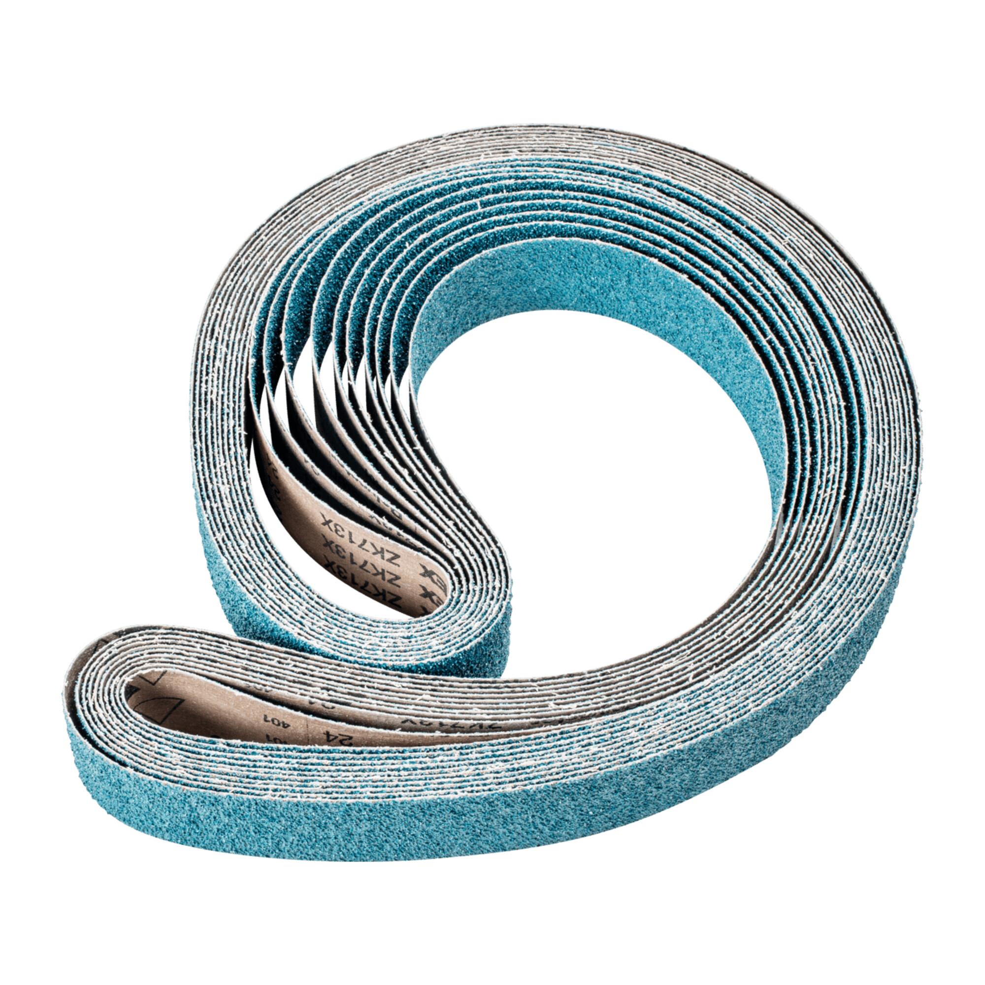 PFERD TOOLS Zirkon Schleifband BA 50x2000mm Z24 für hohen Abtrag mit Bandschleifer (45009502)
