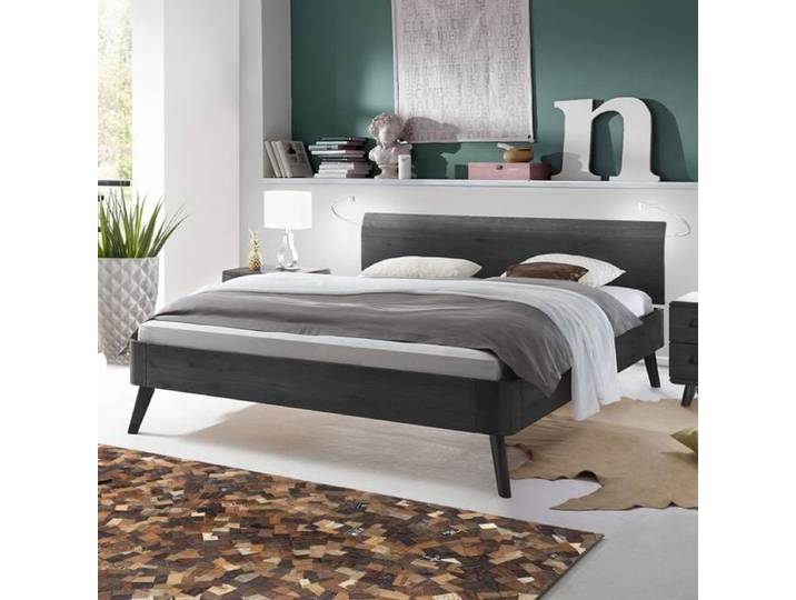 Bett Manouba Eiche Massivholz 180x210cm