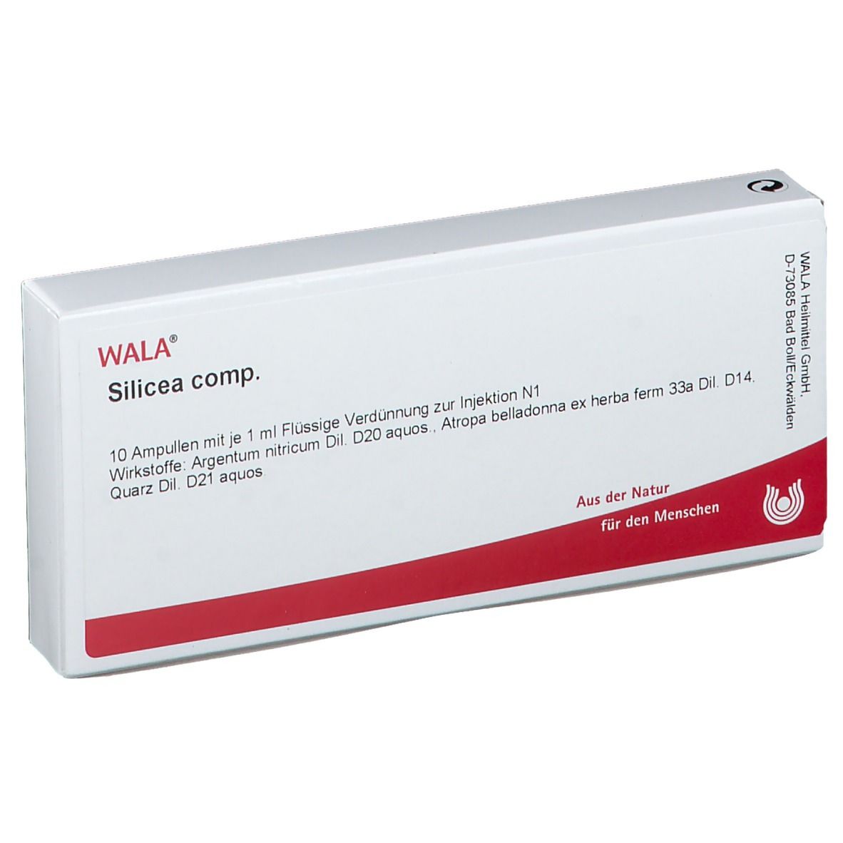 Silicea COMP.Ampullen 10x1 ml Ampullen