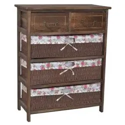 Möbel Direkt Online, Kommode + Sideboard, Xaver (60 x 30 x 76 cm)