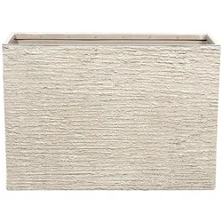 BLUMENTOPF hellbeige rechteckig 34/80/56 cm Edessa