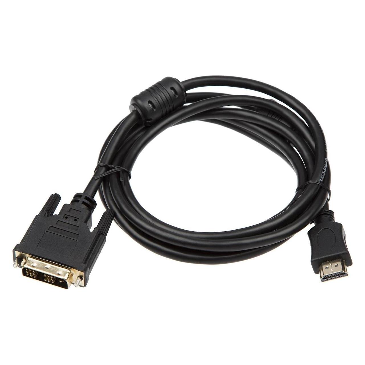 Iiglo HDMI til DVI kabel 3m (sort) (3 m) (II-DVIMHDMIM-B030)