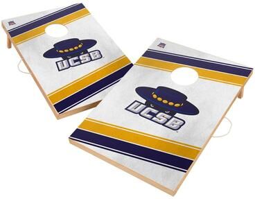 Skip's Garage University Of California Santa Barbara Gauchos Regulation 2x4 Cornhole Set
