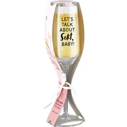 Sektglas Lets Talk About Sekt, Baby!