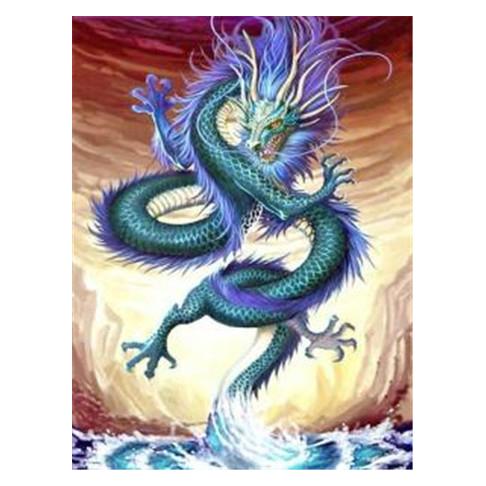Magni Diamond Painting Drache 40x30cm (6037-40091)