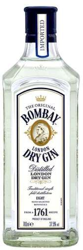 Bombay Dry Gin 70 cl - Ginebra Premium de The Bombay Spirits Company
