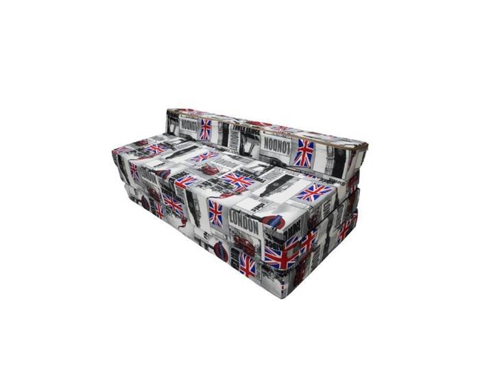 Matelas pliant sofa 200x120x10 cm Natalia Spzoo - 200 cm - choix des couleurs - London