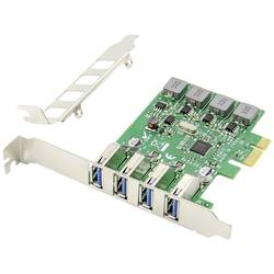 Digitus DS-30226 4 Port PCI-Express Karte USB, USB-A (USB 1.1), USB-A (USB 2.0), USB-A (USB 3.0), USB-A PCIe