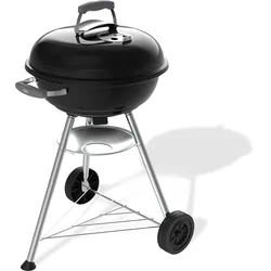 Weber Compact Kettle Holzkohlegrill 47 cm Black