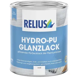 Relius Hydro-PU Glanzlack weiß 0,75Ltr. * 276286