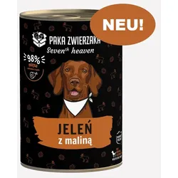 Paka Zwierzaka – Seventh Heaven Hirsch mit Himbeere 400g