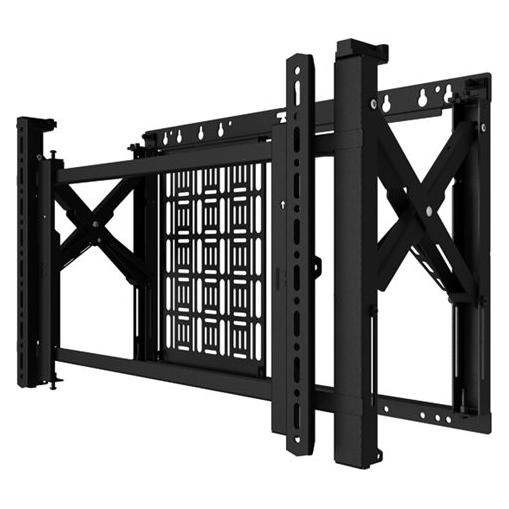 Btech B-Tech Pull-Out Flat Screen Wall Mount with In-Wall AV Storage Tray (VESA 600 x 400) (BT7896/B)