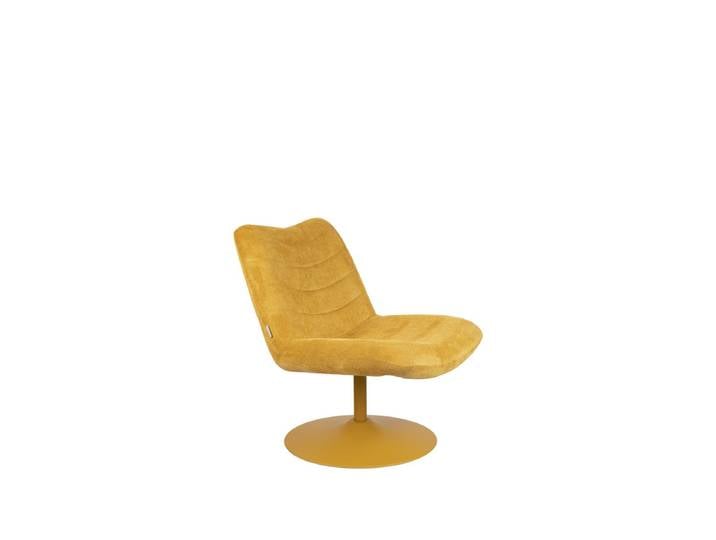 Fauteuil pivotant design tissu Bubba – Zuiver