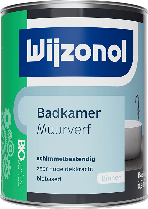 Wijzonol Badkamer Muurverf - 2,5 Liter - Kleur   8712952266558   Verf