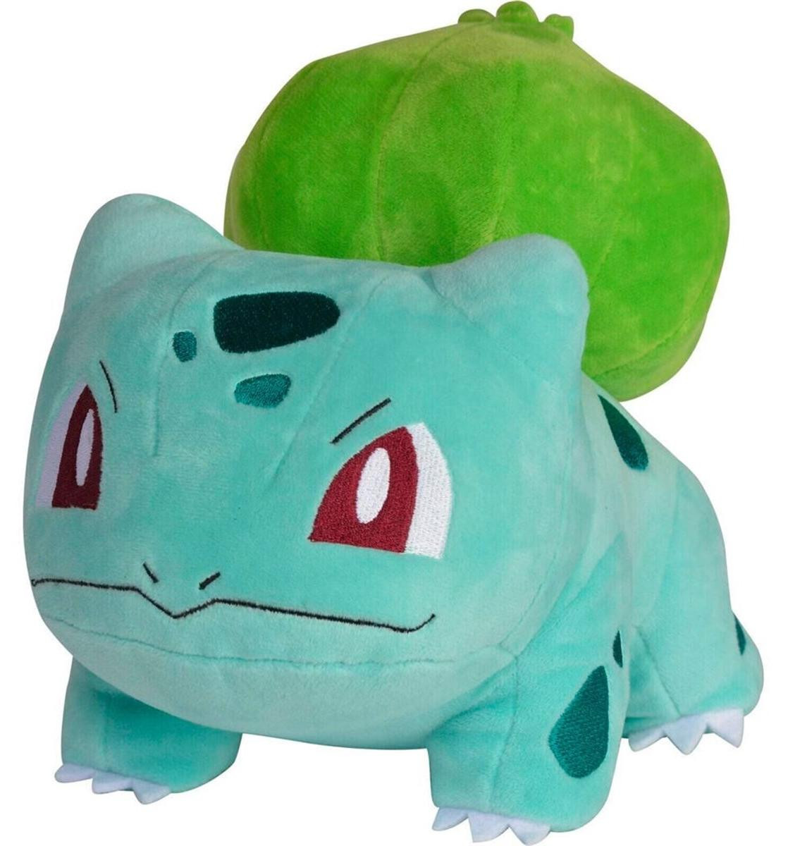 Jazwares Pokémon Bulbasaur Pluche, 23 cm