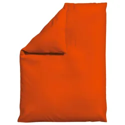 Bettdeckenbezug Woven Satin Dunkelorange ca. 155x220cm