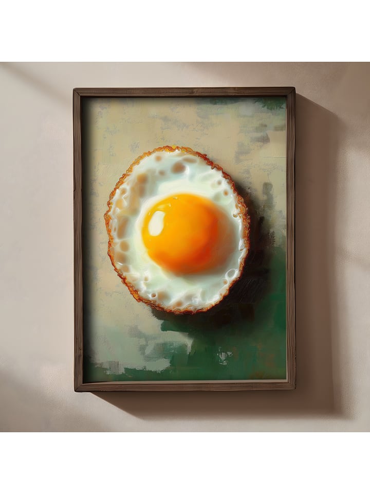 Wallity Gerahmter Kunstdruck - (L)47 x (B)35 cm - onesize