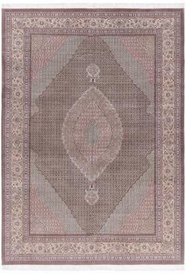 SAFAVIEH Couture Hand-knotted Tabriz Herati Diomira Traditional Oriental Wool Rug with Fringe