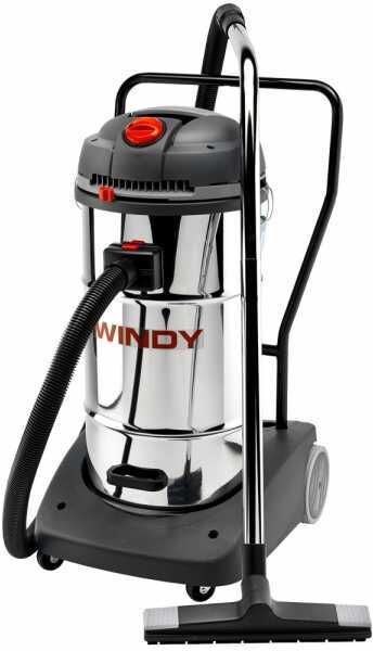 Lavor Windy 365 IR - Aspirateur eau et poussière - aspirateur à poussière et liquides - Bidon rabattable en INOX